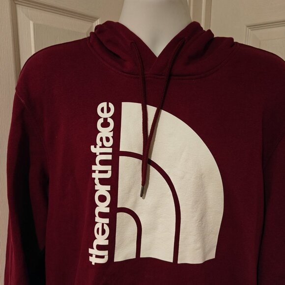 The North Face Men's Half Dome Pullover Hoodie Maroon Men's Size XL Sweater - Picture 3 of 16